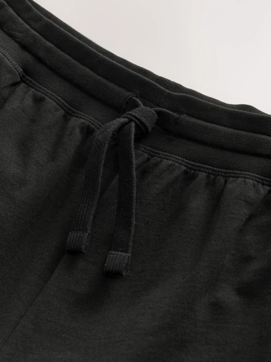 Loungewear|Joggingbroeken*Next - Met boorden - Loopback Soft Touch Cuffed Joggers Zwart