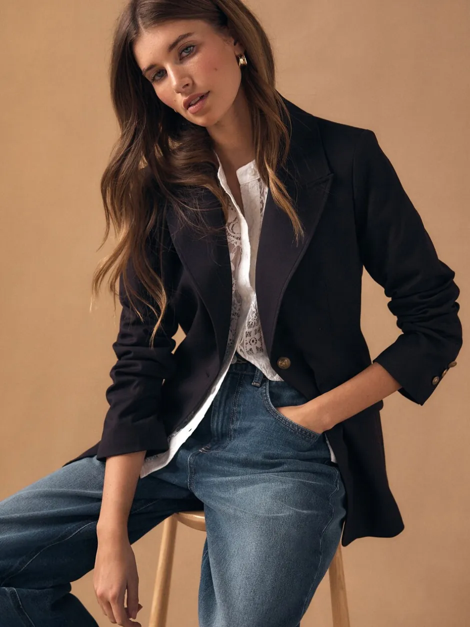 Jeans*Next - Mid Rise Stretch Bootcut Jeans Zwart