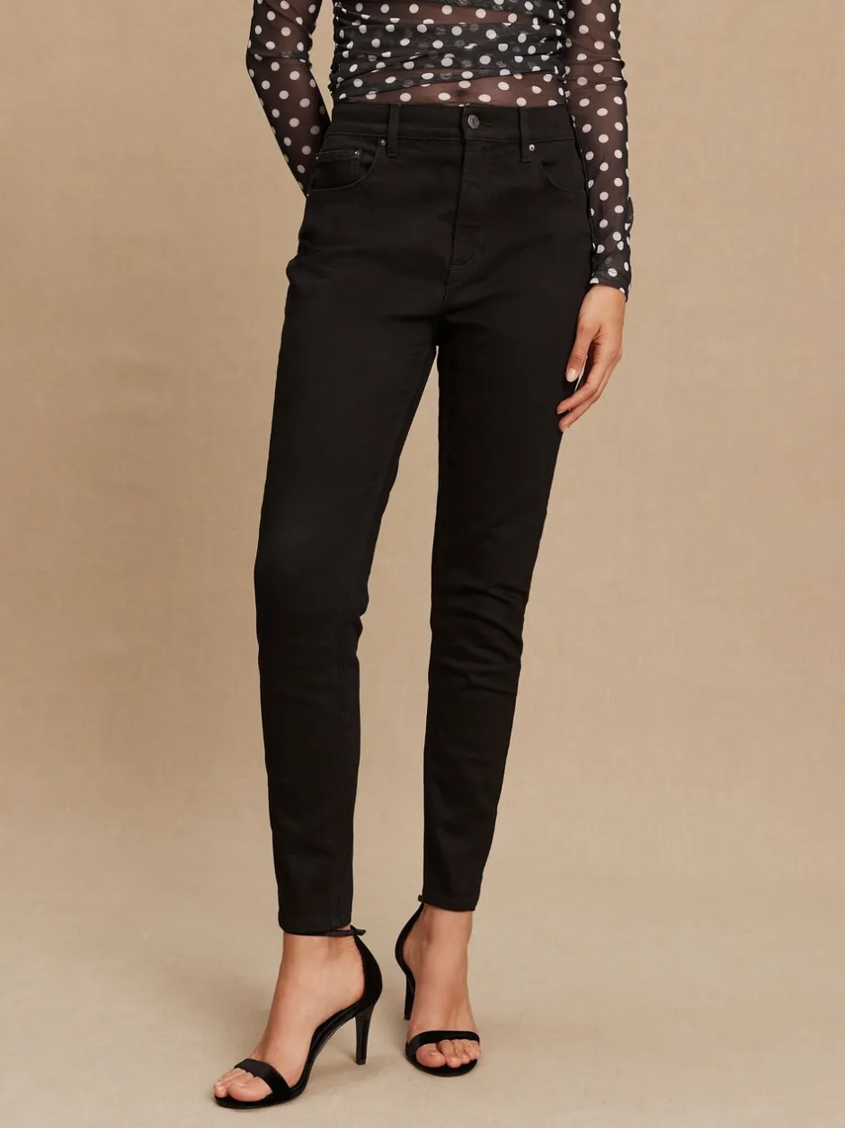 Jeans*Next - Mid Rise Stretch Skinny Jeans Zwart