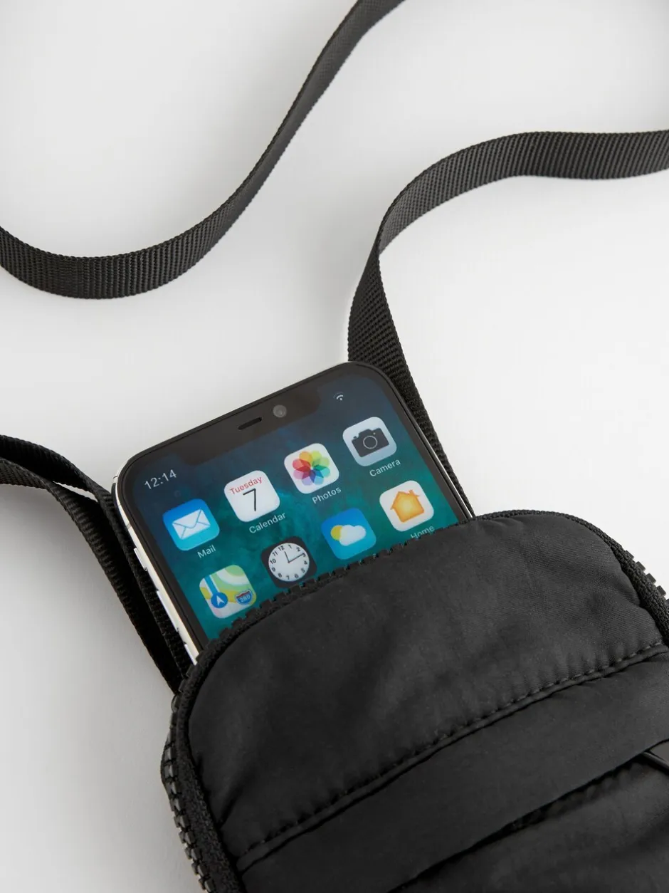 Tassen*Next Zwart - Mobiele telefoontas