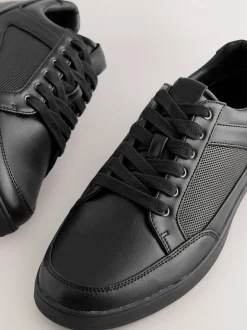 Schoenen|Next - Modieus casual sneakers Zwart
