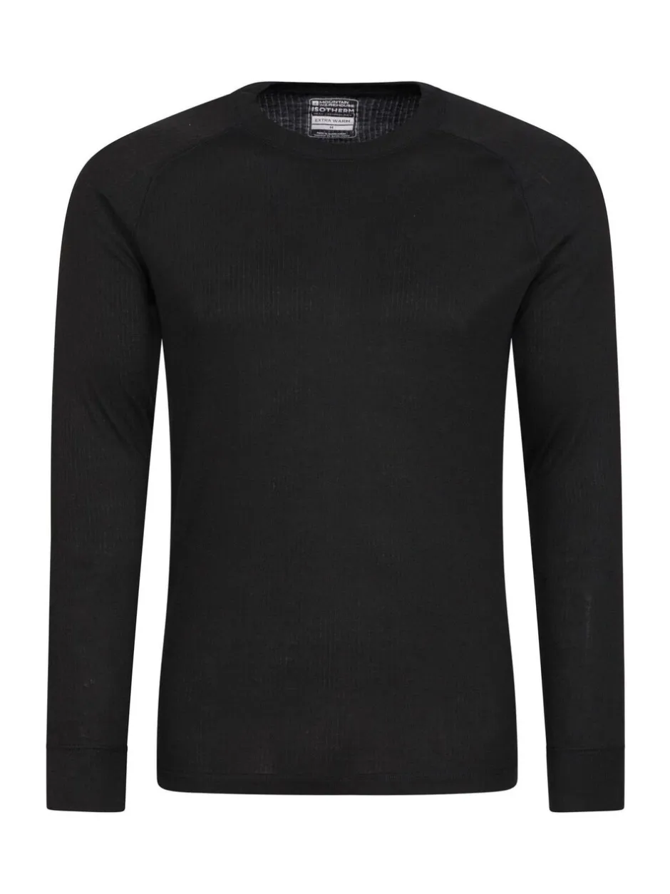 Ondergoed|Ondergoed*Mountain Warehouse - - Talus - Thermische herentop met ronde hals Zwart