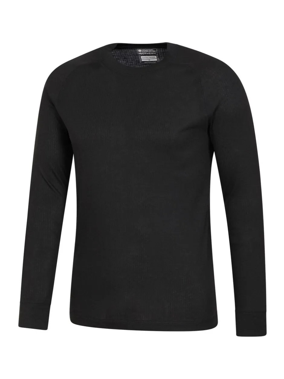 Ondergoed|Ondergoed*Mountain Warehouse - - Talus - Thermische herentop met ronde hals Zwart