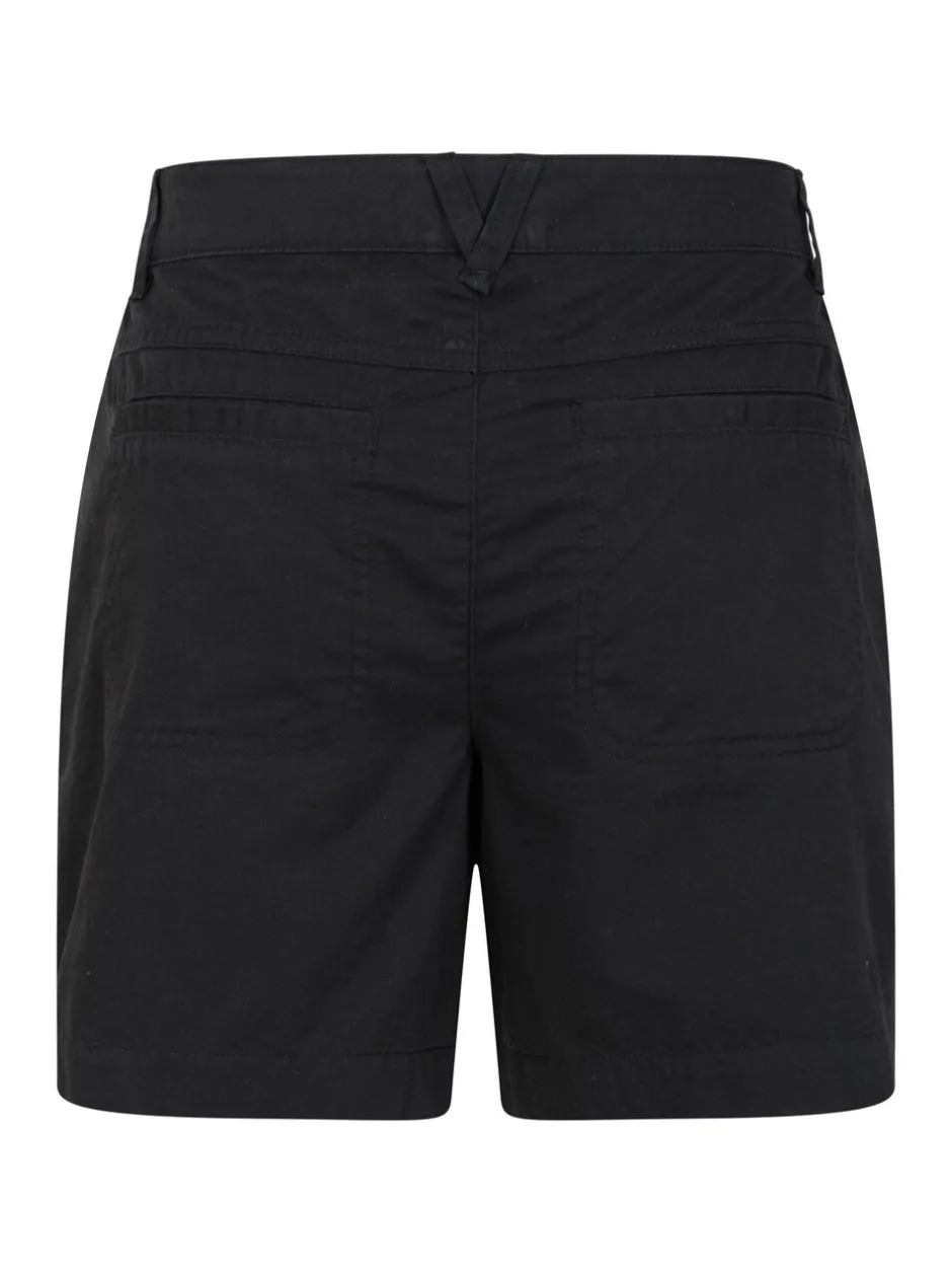 Shorts|Mountain Warehouse - Bayside 100% katoenen damesshorts Zwart