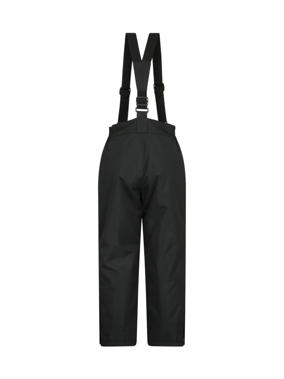 Broeken En Chino's*Mountain Warehouse - - Raptor broek voor kinderen met sneeuwprint Zwart