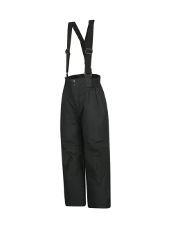 Broeken En Chino's*Mountain Warehouse - - Raptor broek voor kinderen met sneeuwprint Zwart