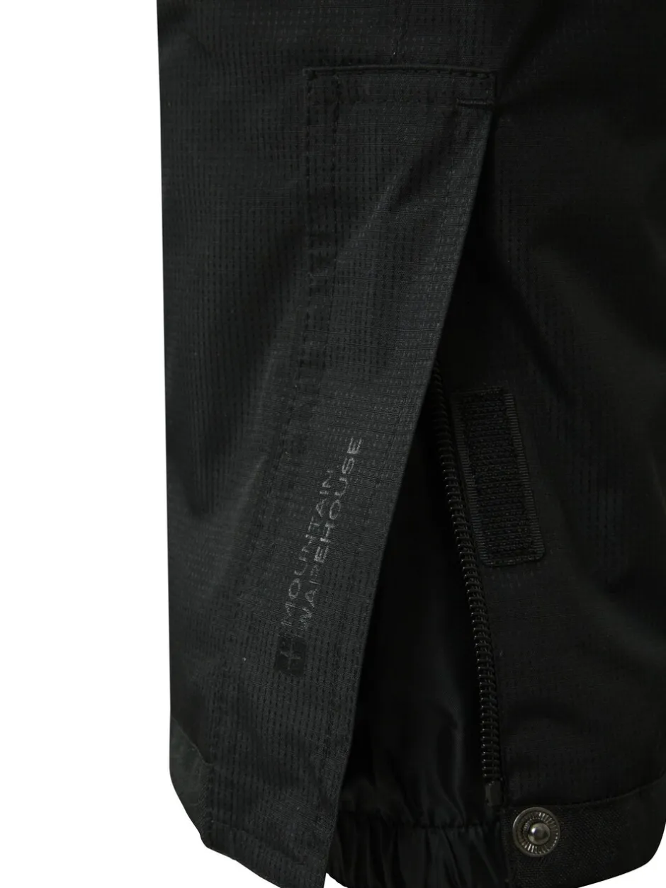 Broeken En Chino's*Mountain Warehouse - - Raptor broek voor kinderen met sneeuwprint Zwart