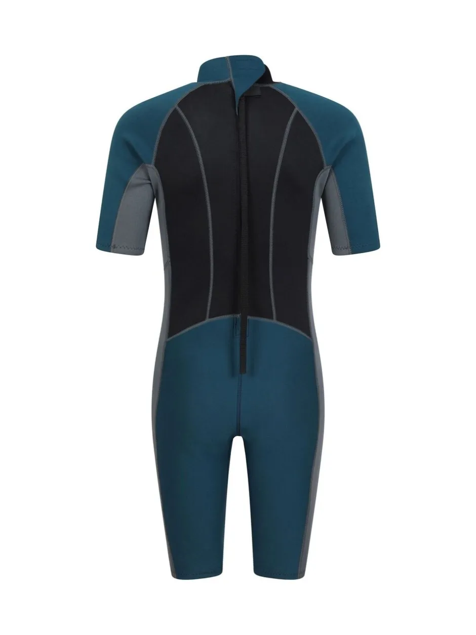 Badkleding*Mountain Warehouse - kort neopreen wetsuit voor heren Zwart