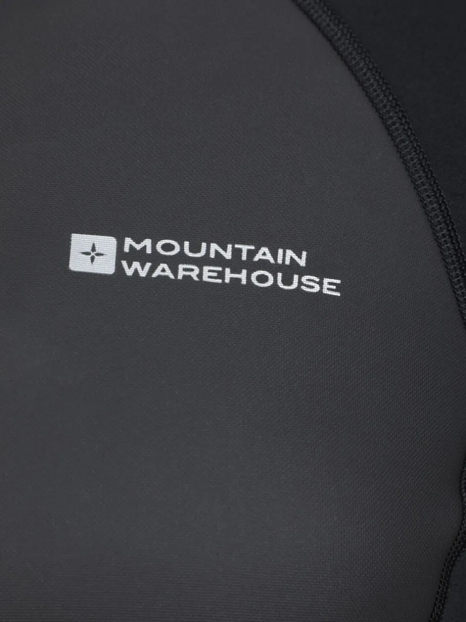 Badkleding|Mountain Warehouse - lang neopreen wetsuit voor heren Zwart
