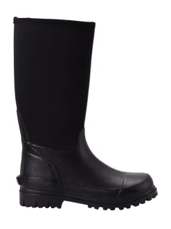 Laarzen|Mountain Warehouse - hoge waterbestendige Mucker laarzen met neopreen voor dames Zwart