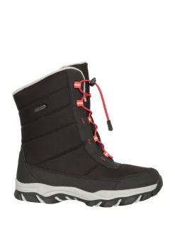 Boots*Mountain Warehouse - Ohio Jeugd adaptieve sneeuwlaarzen Zwart