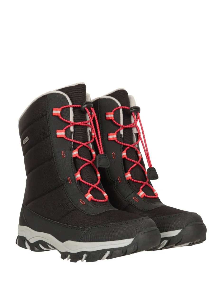 Boots*Mountain Warehouse - Ohio Jeugd adaptieve sneeuwlaarzen Zwart