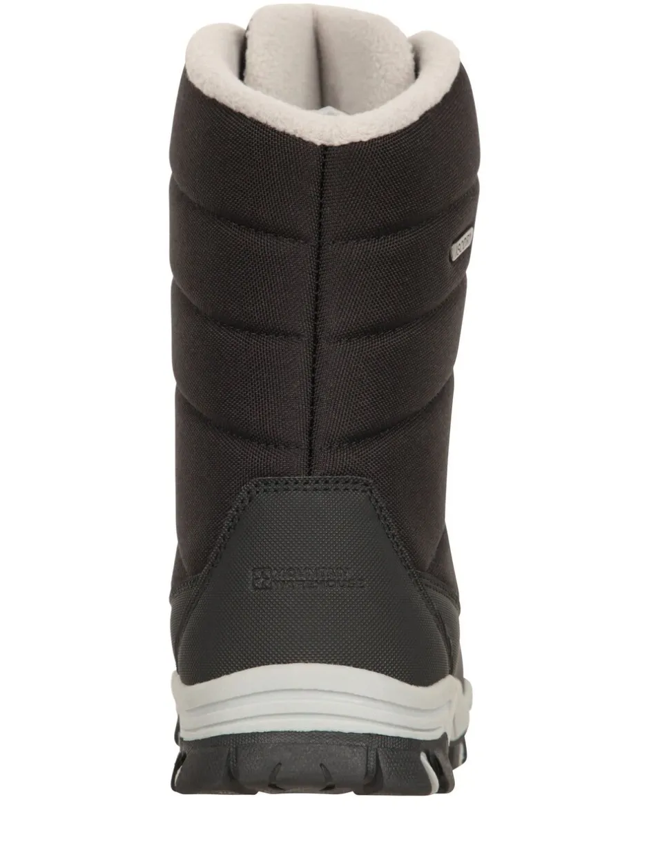 Boots*Mountain Warehouse - Ohio Jeugd adaptieve sneeuwlaarzen Zwart