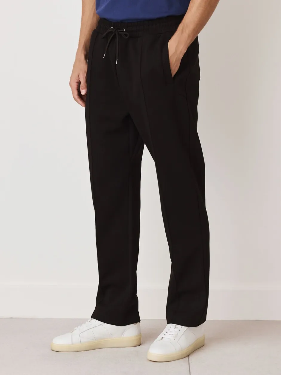Joggingbroeken*Next - N. Premium Soft Touch Scuba Slim Fit Open Joggers Zwart