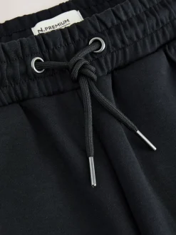 Joggingbroeken*Next - N. Premium Soft Touch Scuba Slim Fit Open Joggers Zwart