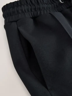 Joggingbroeken*Next - N. Premium Soft Touch Scuba Slim Fit Open Joggers Zwart