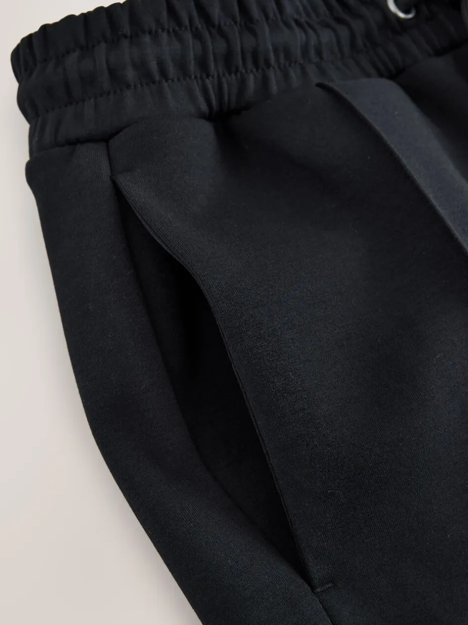 Joggingbroeken*Next - N. Premium Soft Touch Scuba Slim Fit Open Joggers Zwart