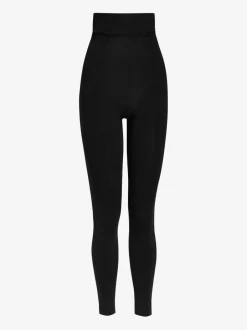 Sportkleding|Leggings En Joggingbroeken|Next Zwart - Naadloze vormgevende legging met buikcorrectie