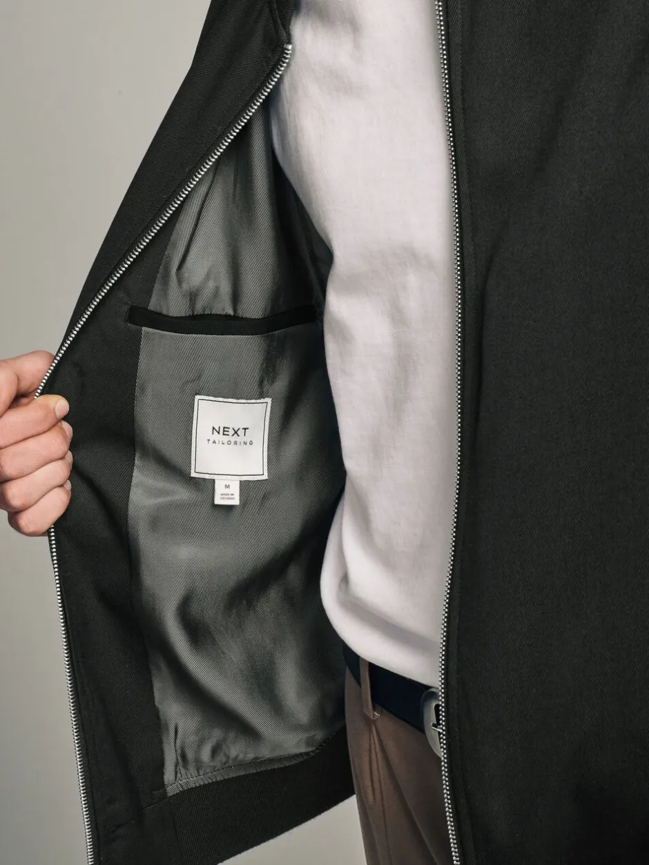 Blazers En Business-Jasjes|Jassen En Jacks|Next Zwart - Net bomberjack