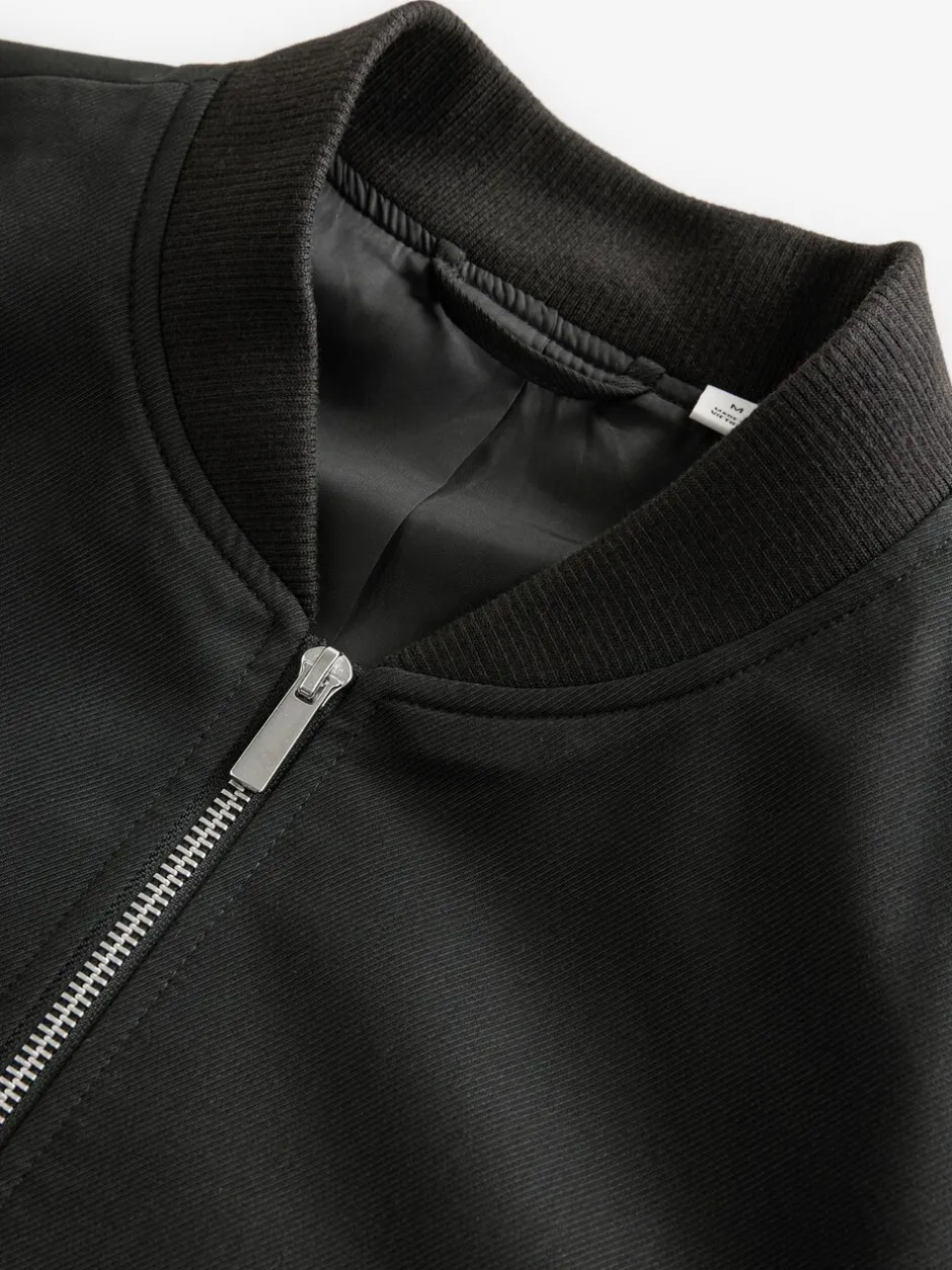 Blazers En Business-Jasjes|Jassen En Jacks|Next Zwart - Net bomberjack