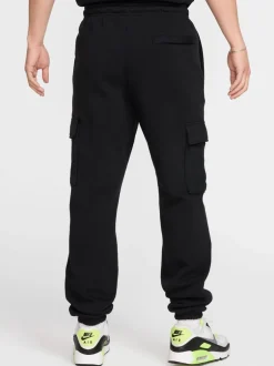 Joggingbroeken*Nike - Club cargojoggingbroek van fleece Zwart