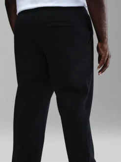 Joggingbroeken|Sportkleding*Nike - Club Fleece joggingbroek met wijde pijpen Zwart