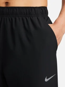 Joggingbroeken*Nike Zwart - Dri-FIT Form trainingsbroek met taps toelopende pijpen
