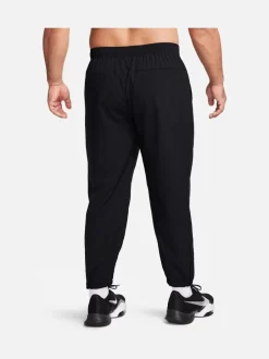 Joggingbroeken*Nike Zwart - Dri-FIT Form trainingsbroek met taps toelopende pijpen