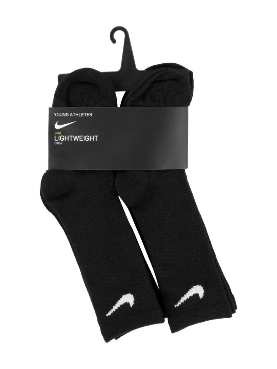 Sokken En Panty's|Sokken|Nike - Little Kids sportsokken, set van 6 Zwart
