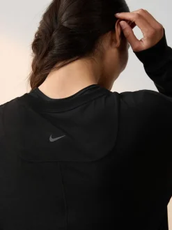 Sportkleding|Nike - One Relaxed Dri-FIT top met lange mouwen Zwart