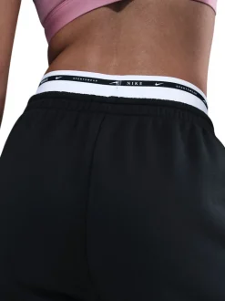 Leggings En Joggingbroeken|Nike - oversized Phoenix fleece joggingbroek met hoge taille en grafisch logo Zwart