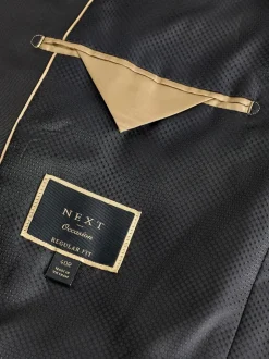 Smokings En Feestkleding|Blazers En Business-Jasjes|Next - Normale Pasvorm - Fluwelen blazer Zwart