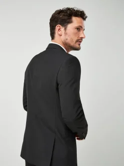 Blazers En Business-Jasjes|Pakken*Next - Normale Pasvorm - Kostuum met twee knopen: colbert Zwart