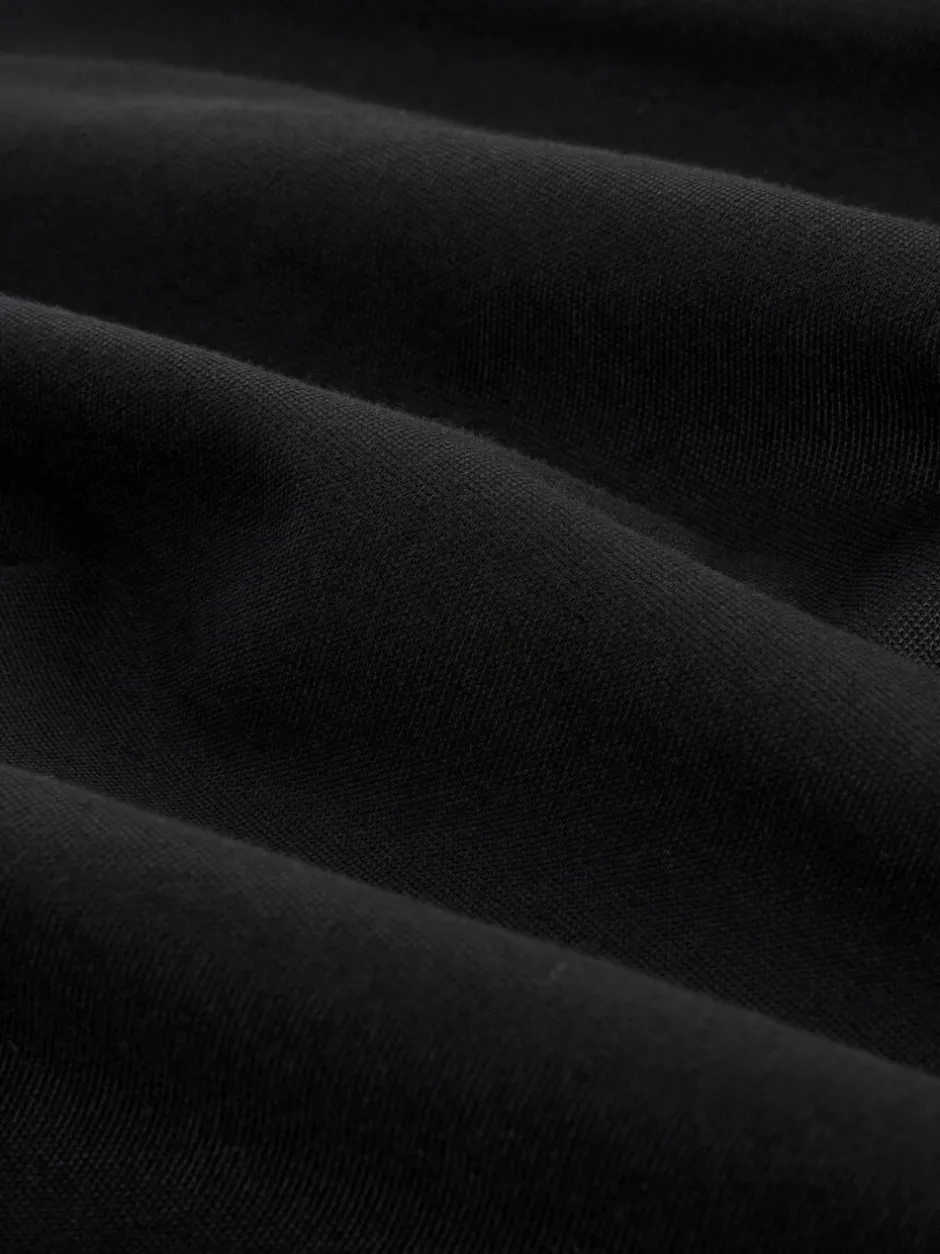 Shirts|Next Zwart - Normale Pasvorm - Oxford-hemd met lange mouwen