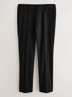 Smokings En Feestkleding*Next - Normale Pasvorm - Pantalon in smokingstijl Zwart