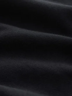 Sweaters En Hoody´S|Sweaters En Hoody´S*Next Zwart - Normale Pasvorm - Zwaargewicht Cotton Rich Jersey Hoodie