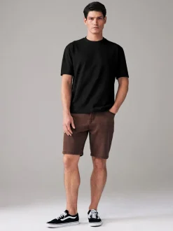 T-Shirts En Hemden*Next Zwart - Normale Pasvorm - Zwaar T-shirt