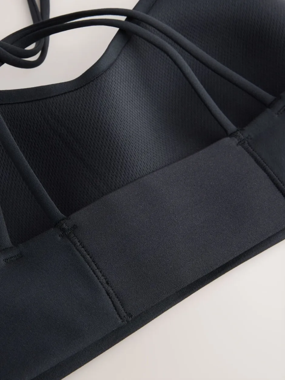 Beha's|Sportkleding|Next - N.Premium Ultimate Comfort Medium Impact Sports Bra Zwart