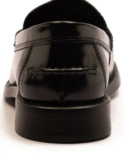 Formele Schoenen|Schoenen|Off The Hook - Monro Loafer Formal Casual Slip-On Leather Shoes Zwart