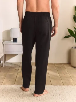 Loungewear|Joggingbroeken*Next - Open - Loopback Soft Touch Cuffed Joggers Zwart