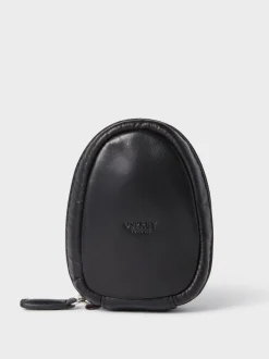 Portemonnees*Osprey London - Leather Charger Pouch Zwart