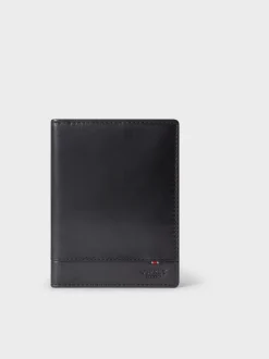 Portemonnees|Osprey London - The London Leather Passport Cover Zwart