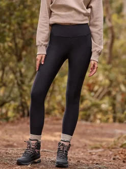 Leggings En Joggingbroeken|Next - Outdoor legging met fleecevoering en warme handgreep Zwart