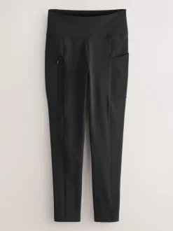 Leggings En Joggingbroeken|Next - Outdoor legging met fleecevoering en warme handgreep Zwart