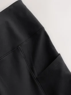 Leggings En Joggingbroeken|Next - Outdoor legging met fleecevoering en warme handgreep Zwart