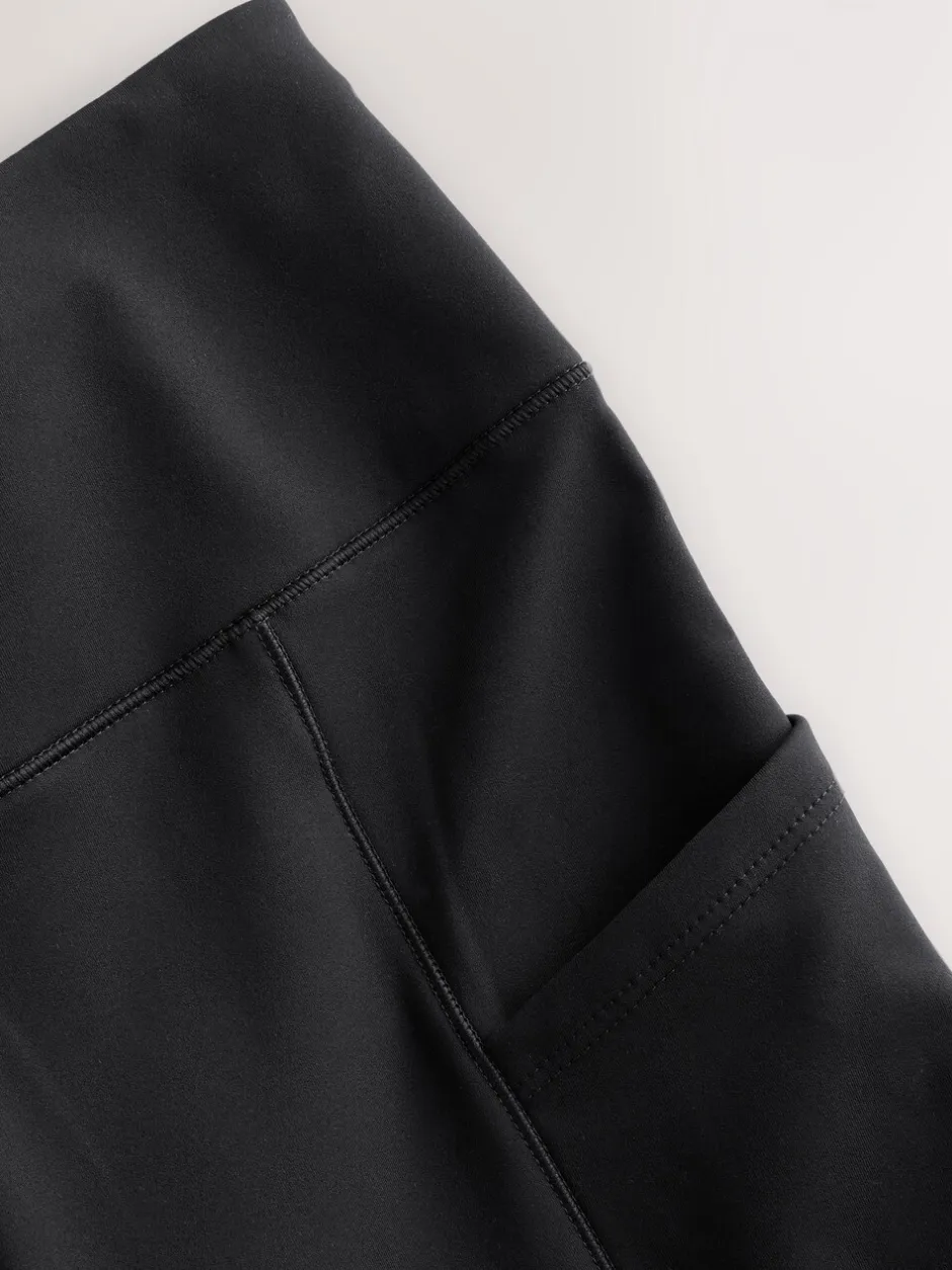 Leggings En Joggingbroeken|Next - Outdoor legging met fleecevoering en warme handgreep Zwart