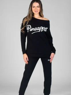 Sportkleding|Pineapple Zwart - Oversized Monster sweatshirt
