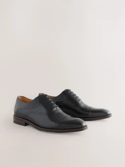 Formele Schoenen|Next - Oxford-schoenen met neusstuk Zwart