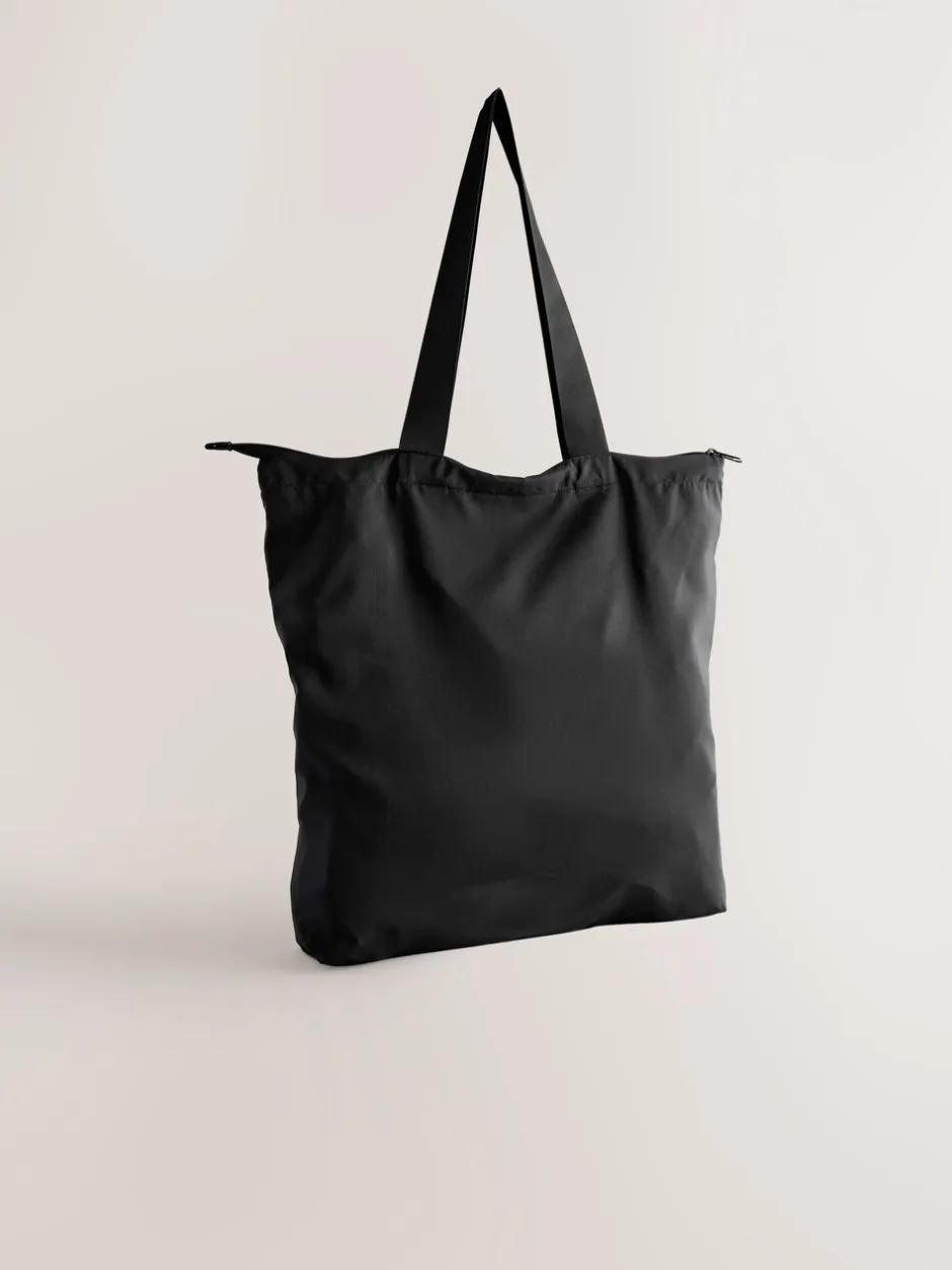 Tassen|Next Zwart - Packable Tote Bag