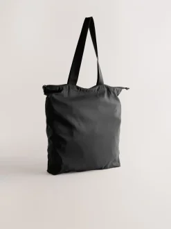 Tassen|Next Zwart - Packable Tote Bag